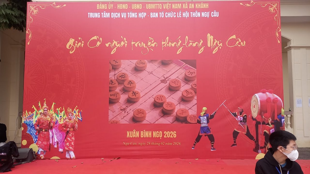 [LIVE] Giải cờ tướng lễ hội truyền thống làng Ngự Câu- An Khánh,Hà Nội xuân 2026.