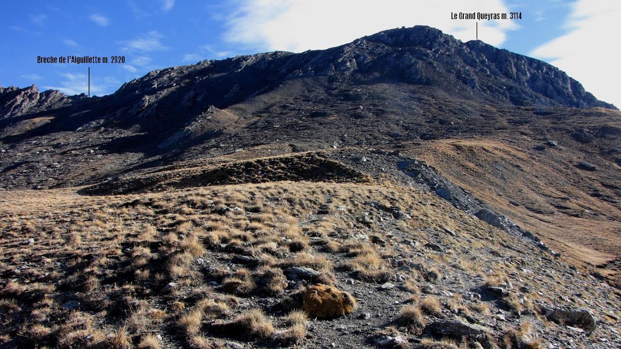 Le Grand Queyras m. 3114 (Alpi Cozie Meridionali - Queyras, Francia)