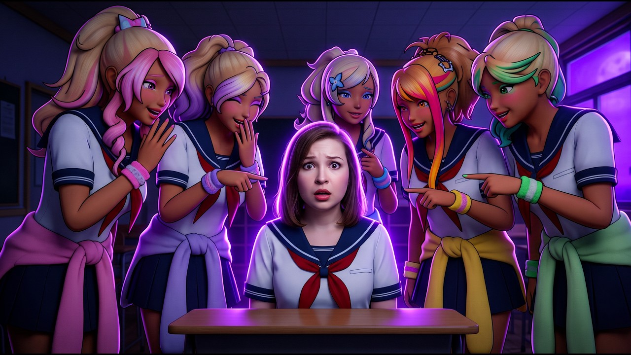 ARE WE BEING BULLIED? FIRST LOOK AT A COOL MOD! [Yandere Simulator Playthrough - Lana's Story] #1