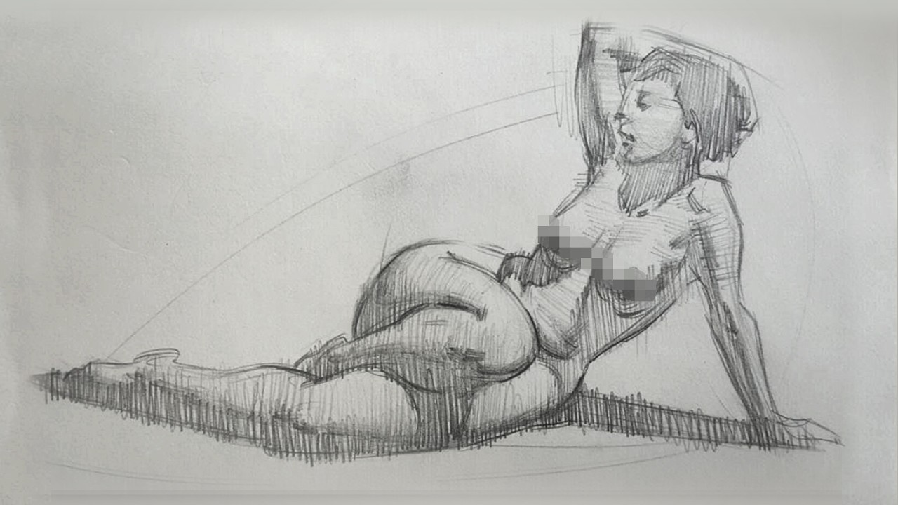 How I Design a Figure Drawing (Designing vs Copying)