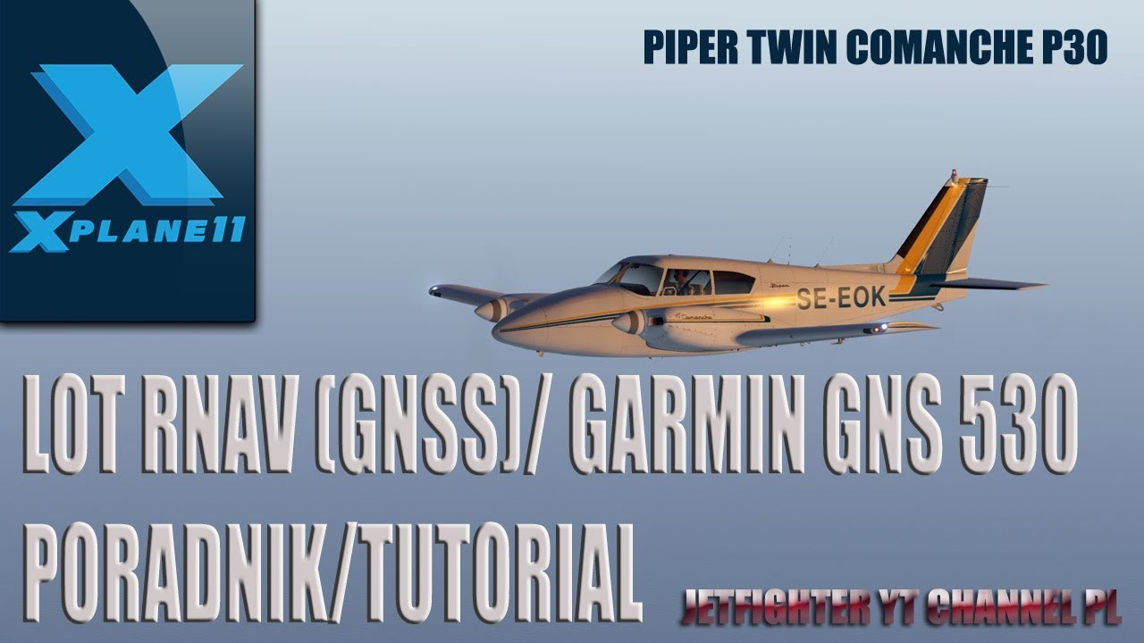 X Plane11, LOT RNAV (GNSS)/ JAK UŻYWAĆ GARMIN GNS 530 PORADNIK/TUTORIAL