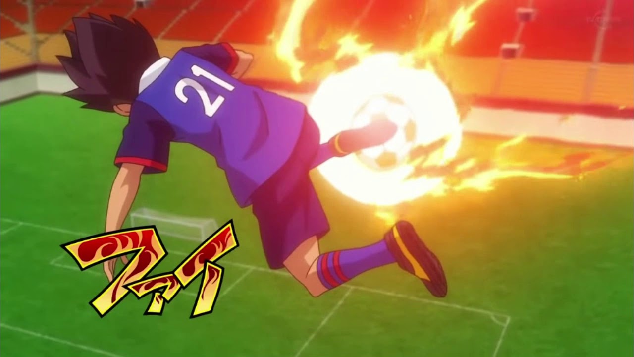 Gouenji Shuuya vs Kozoumaru Sasuke | INAZUMA ELEVEN ORION/ARES