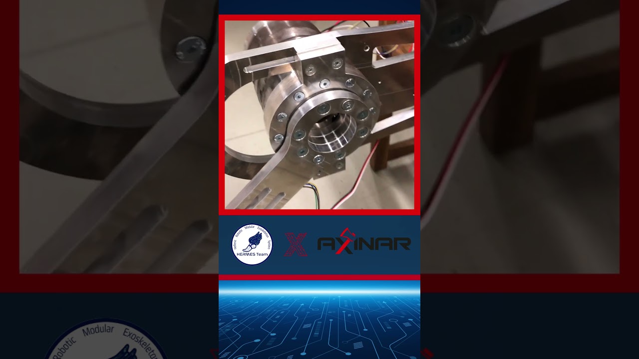 AXINAR X HERMES Team @AxinarCompany #exoskeleton #robotics #manufacturing #sponsorship