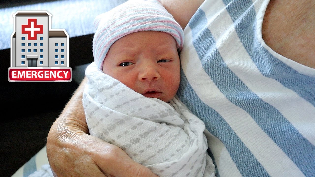Taking Our Newborn BABY To The Hospital EMERGENCY ROOM!