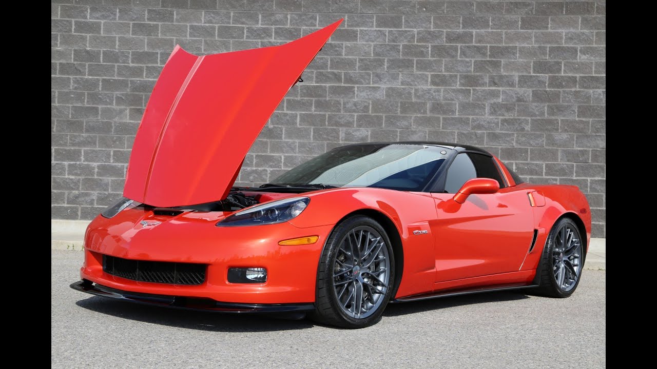 2011 Chevrolet Corvette 3LZ Z07 CFZ Inferno Orange LS7 7.0L V8 - Carbon Ceramics - Magnetic Ride