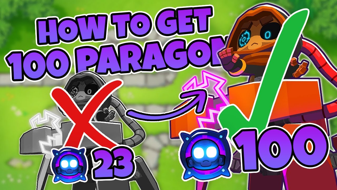 Как получить степень 100 Paragon - BTD6