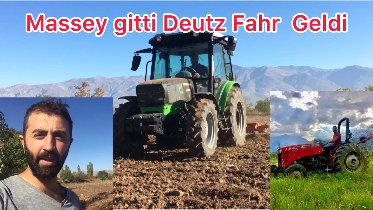 YENİ YRAKTÖRÜ DENEDİK Deutz farh 4065 NEW HOLLAND TD 75