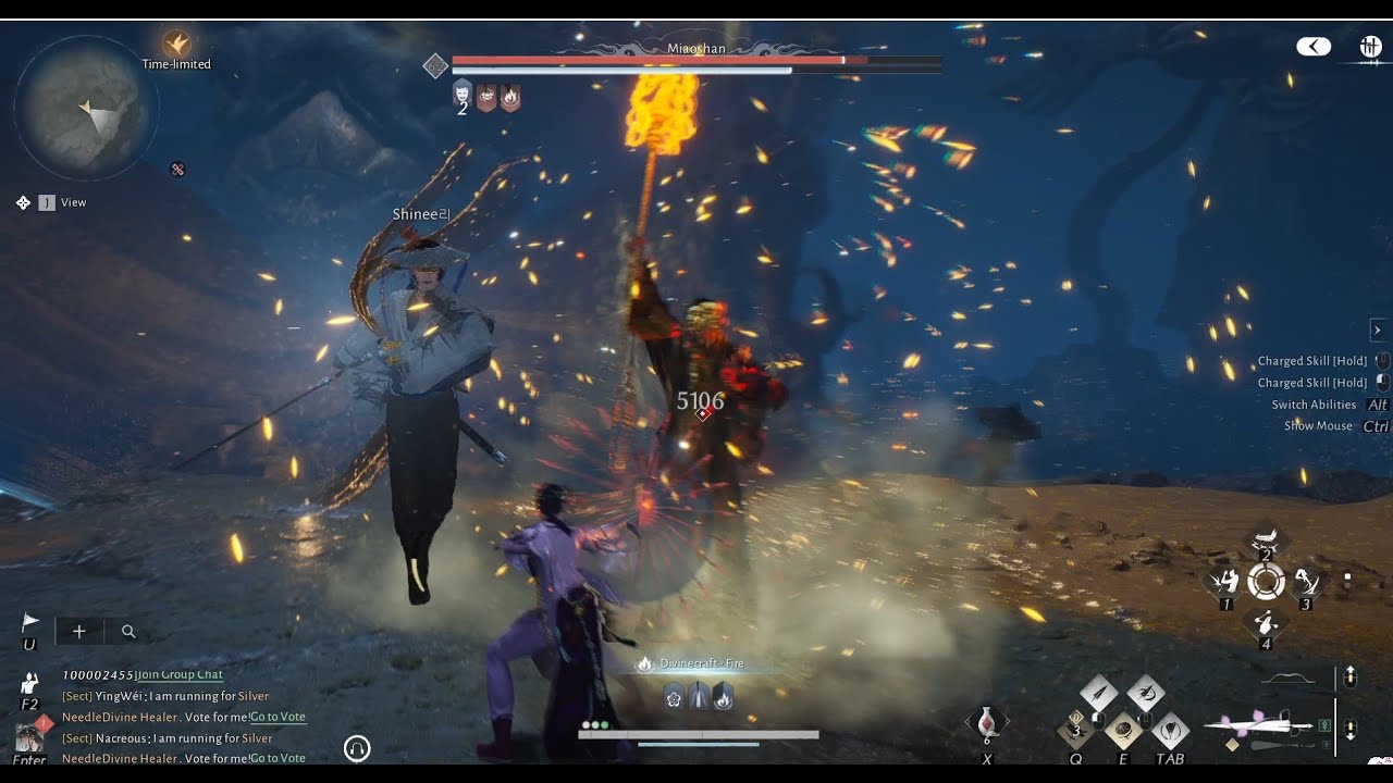 Where Winds Meet: Tian Ying (Campaign Boss Fight) Duo