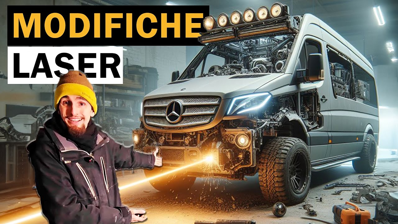 Personalizzazione VAN 4x4 Con Laser -  XTOOL F1