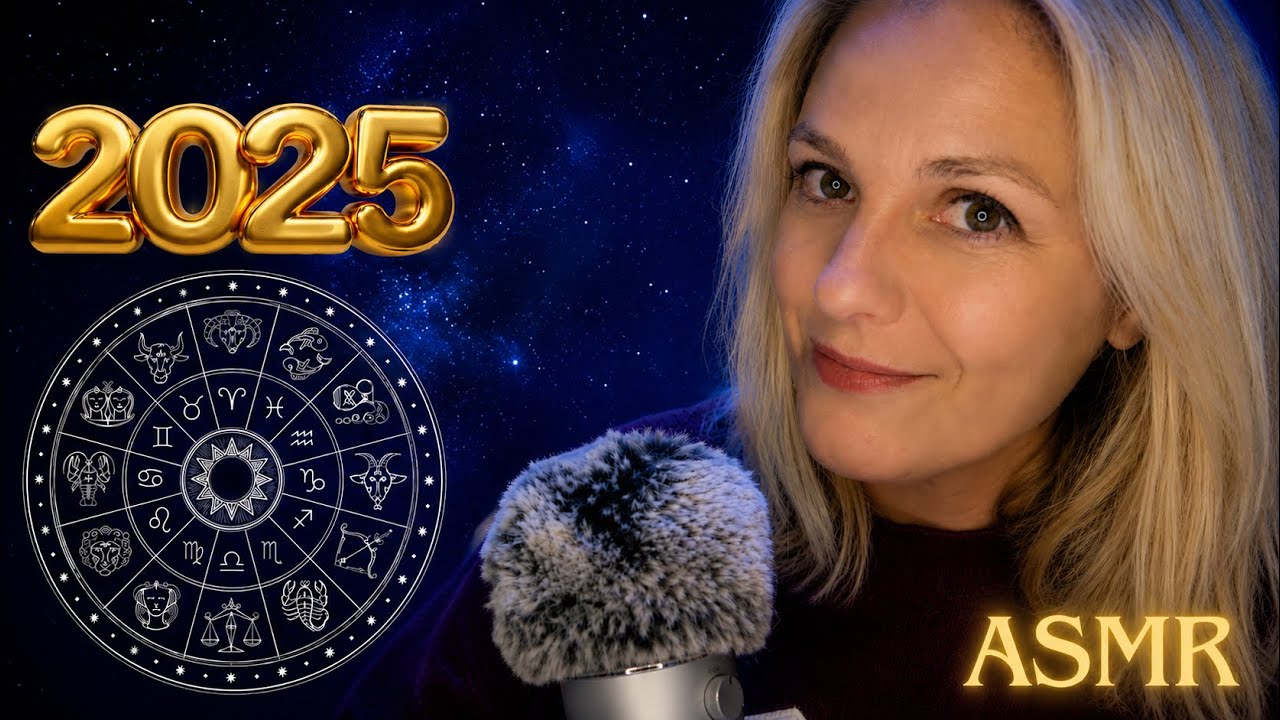 ASMR FR 🌔 Astrologie - Que vous réserve 2025 ? Horoscope signe par signe