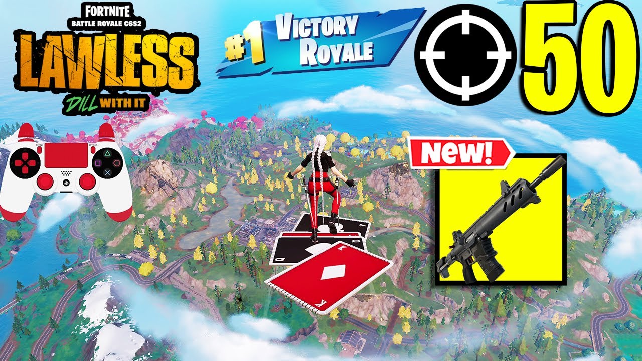 50 Elimination Solo Vs Squads Gameplay Wins (Fortnite Chapter 6 Season 2 PS4 Controller)