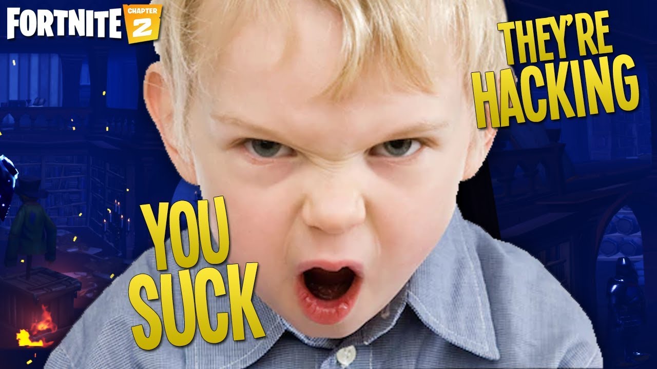 TROLLING LITTLE KID in GUN FRIGHT ltm on FORTNITE (Funny Fortnite Trolling)