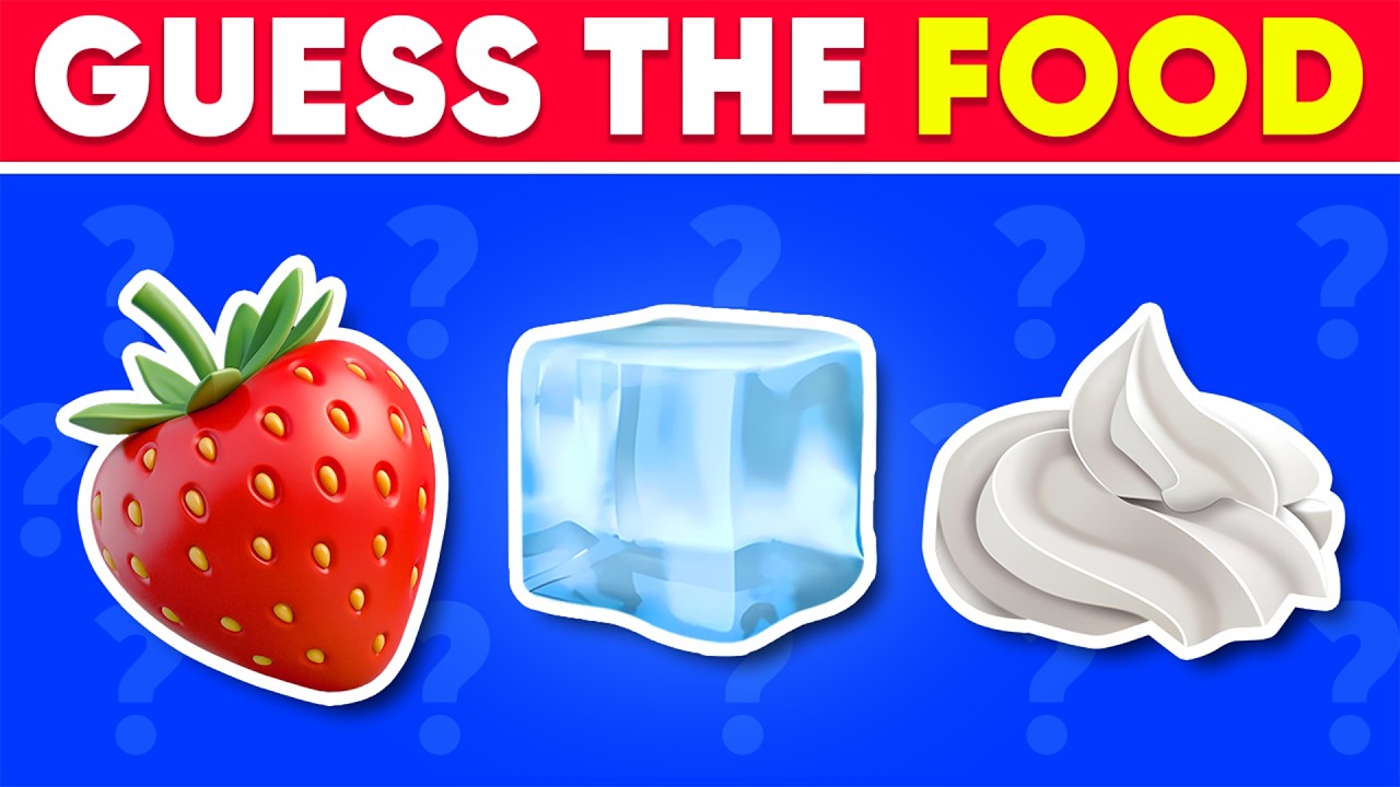 Can You Guess The Food By Emoji? 🍔🍟 Food And Drink Emoji Quiz | Quiz Kingdom