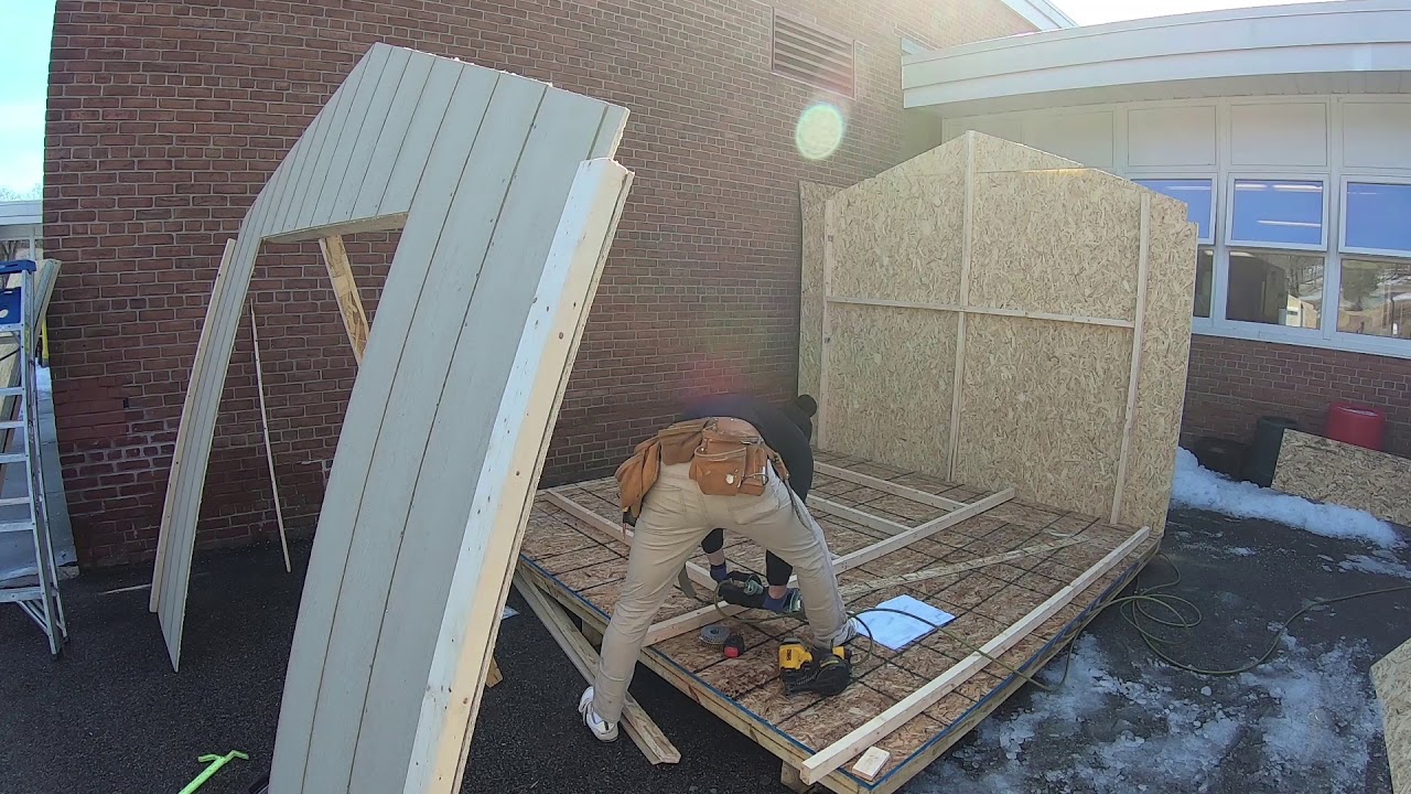 How to Build Princeton/Liberty 10x10 Shed  Timelapse