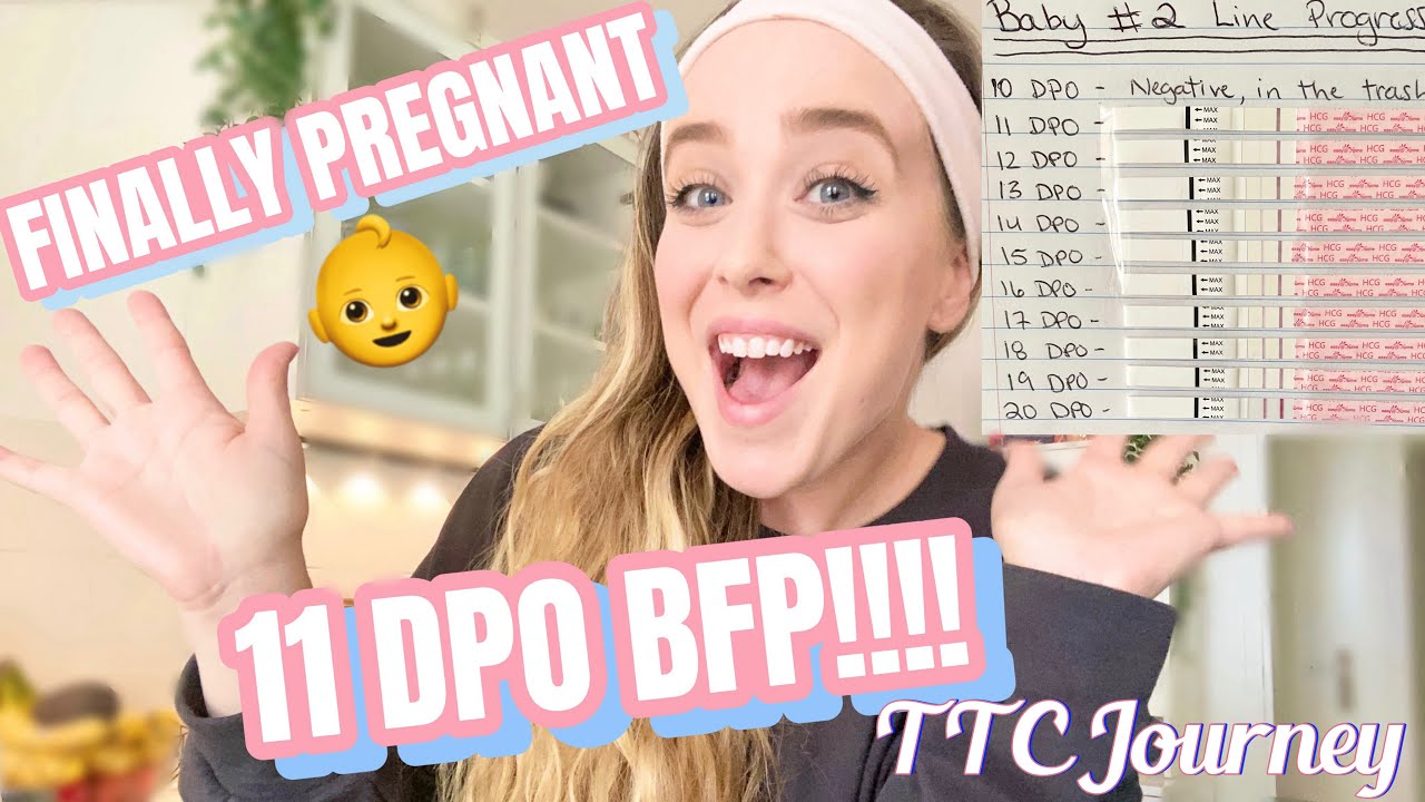 Finally Pregnant After 1 Year TTC 🎉 | 11 DPO BFP & Baby #2 Pregnancy Announcement