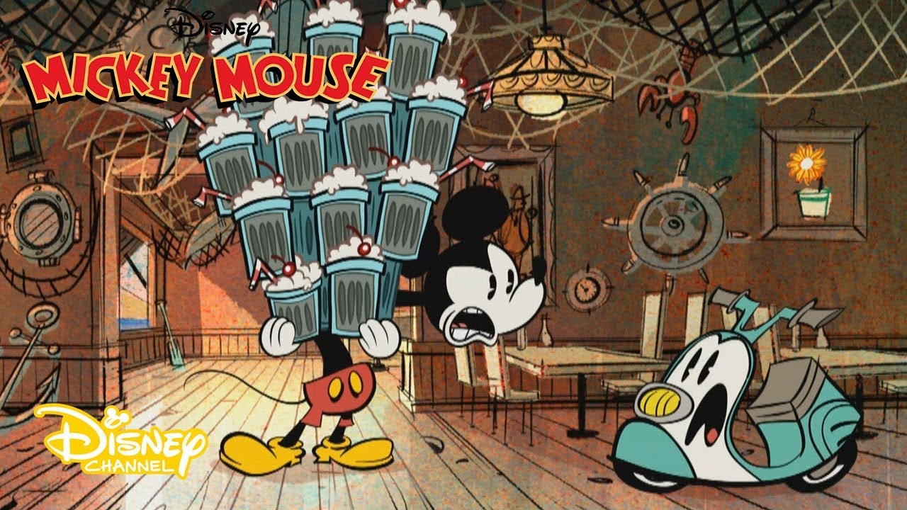 Los motociclistas | Mickey Mouse