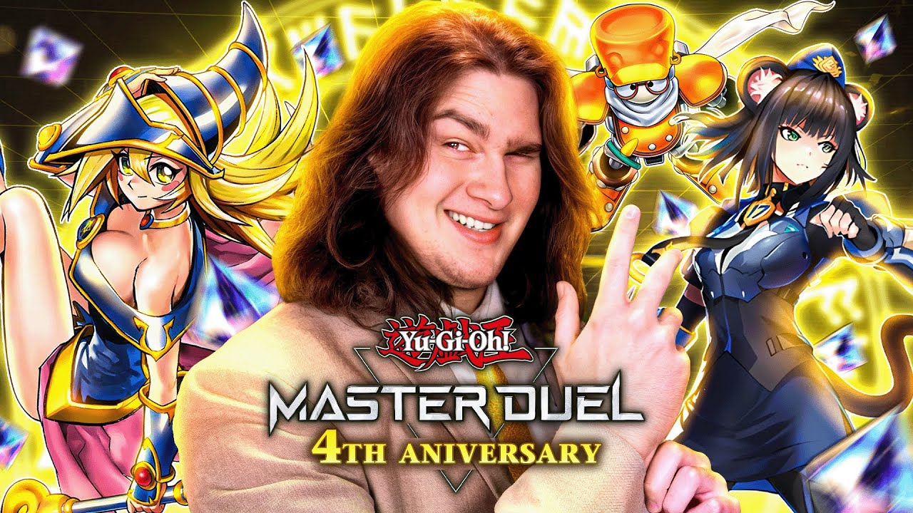 Le 4e ANNIVERSAIRE EST LA !! | On apprend K9 pendant 24H sur Yu‑Gi‑Oh! Master Duel