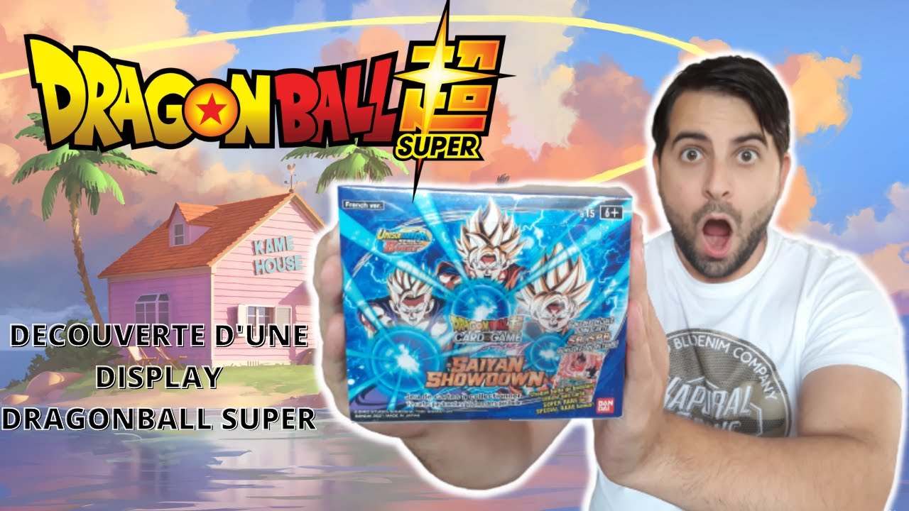 Ouverture et découverte d'un display DRAGONBALL SUPER!!