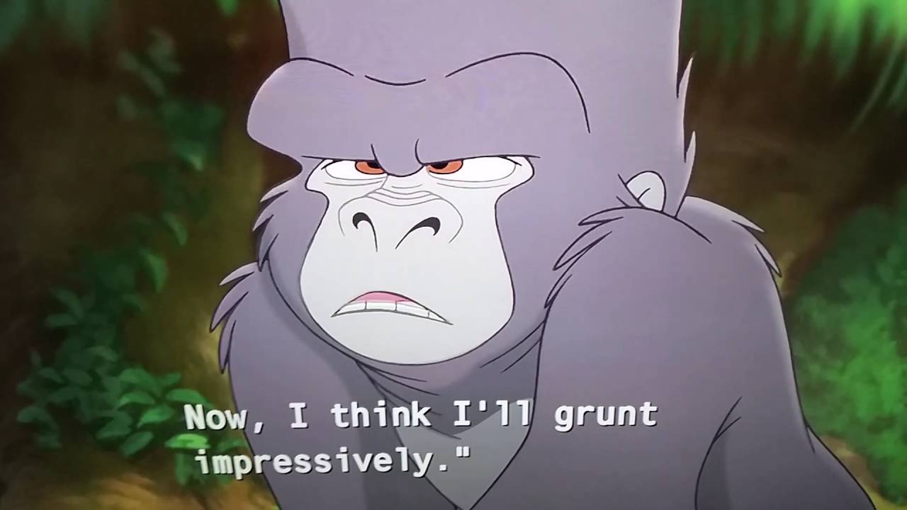 Tarzan 2 Terk makes fun of Kerchak