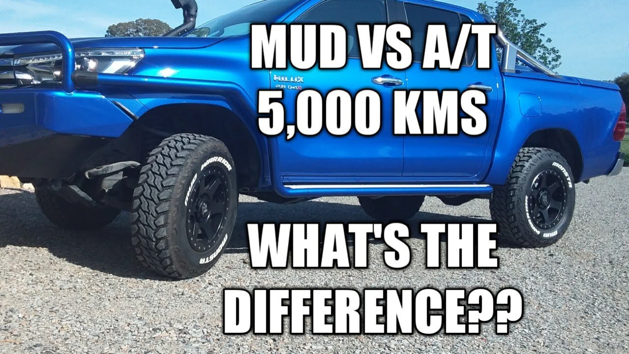 Mud Terrain vs All-Terrain Tyres - 5,000kms testing and differences