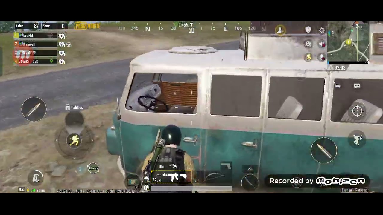 Pubg mobile oynadım 3 numarayla çok iyi oynadık şov yaptık😎😎😎