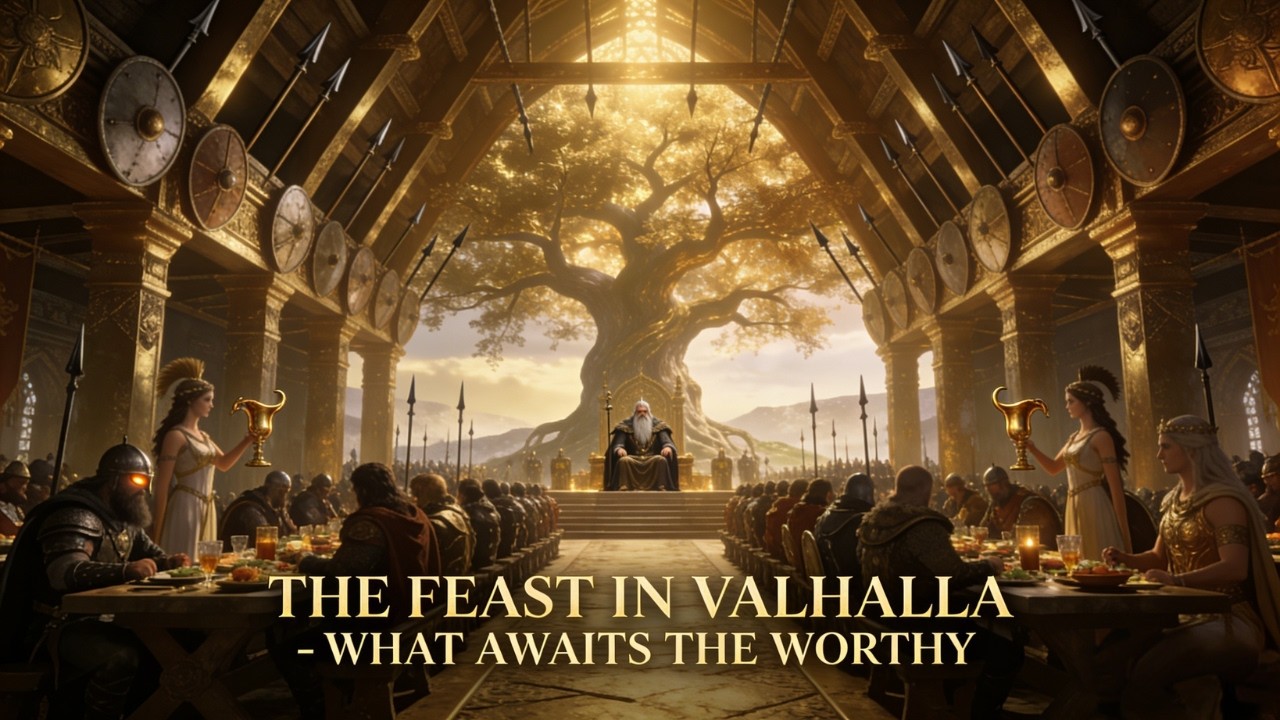 The Feast in Valhalla | Viking Music - What Awaits the Worthy