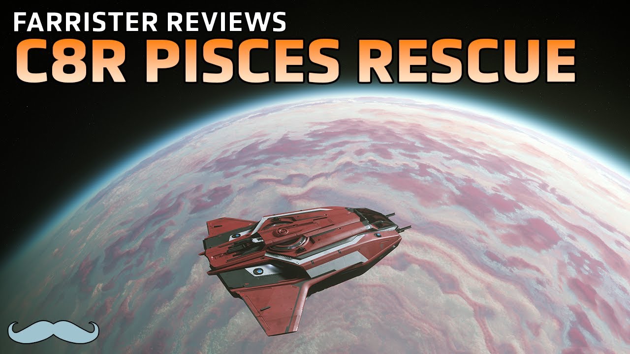 Recenzja Anvil C8R Pisces Rescue | Rozgrywka w Star Citizen 3.19 4K