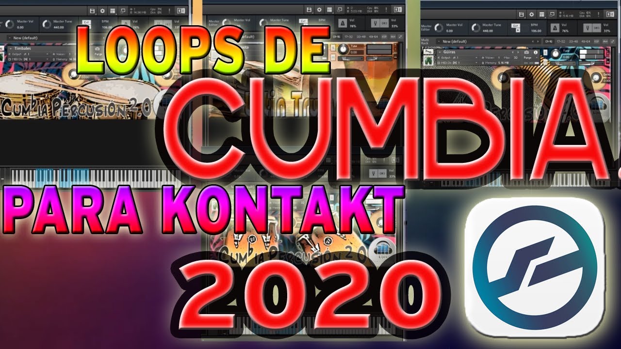 LOOPS DE PERCUSIÓN DE CUMBIA 2023 GRATIS KONTAKT