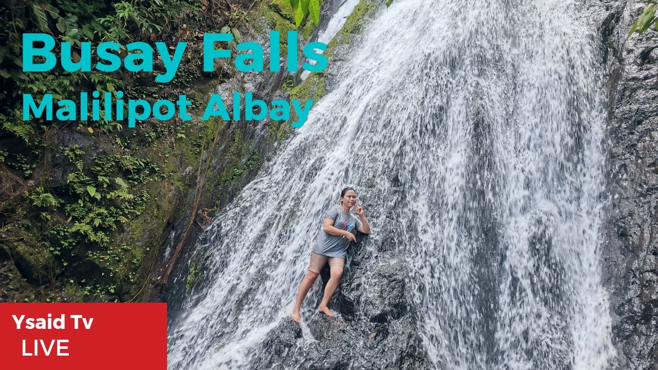 Busay Falls in Malilipot Albay
