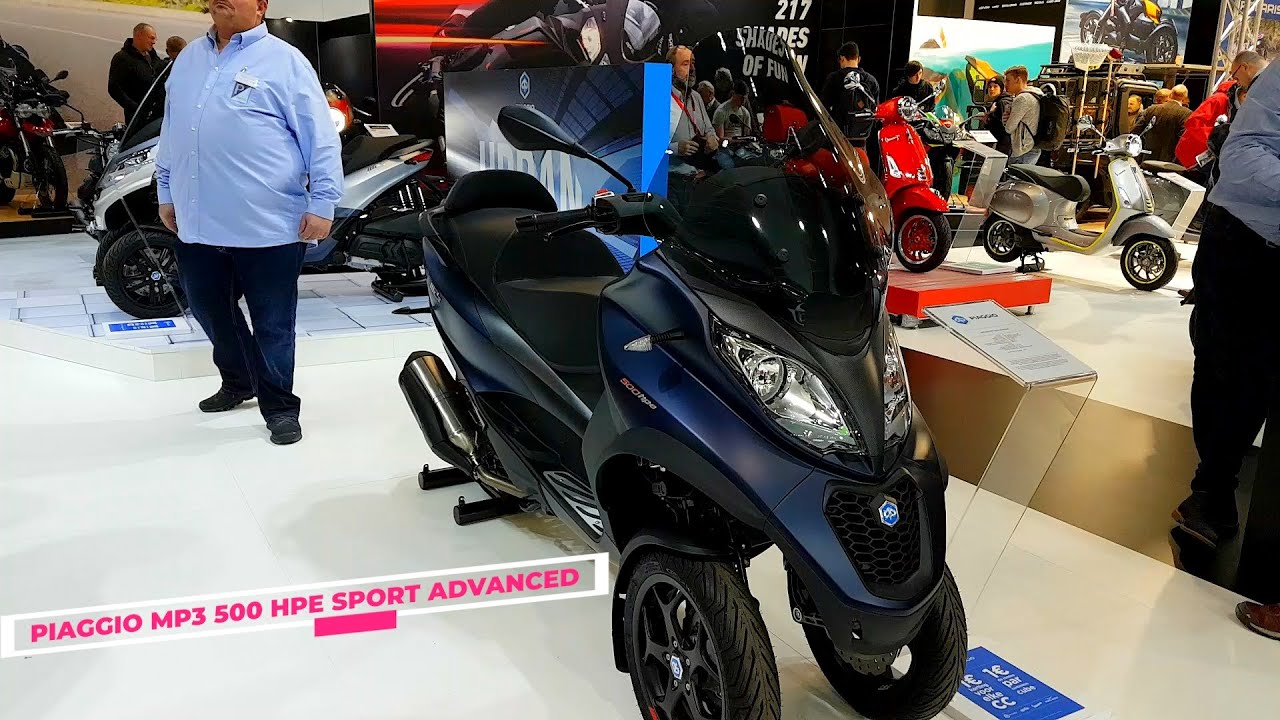 New 2021 Piaggio MP3 500 Sport Advanced | Walkaround