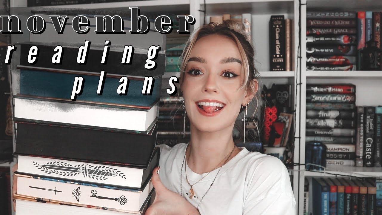 is my reading slump actually over?! November TBR