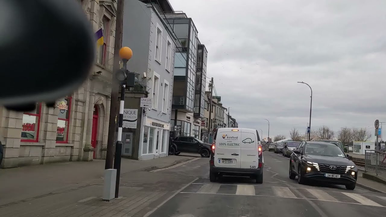 #ireland #tour | #Driving in Wexford City Ireland | Part 1