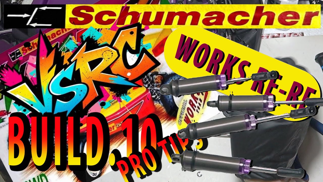 schumacher cougar 2 works Classic K216 ,U1818 Purple Alloy Shock Seal Housing shock setup