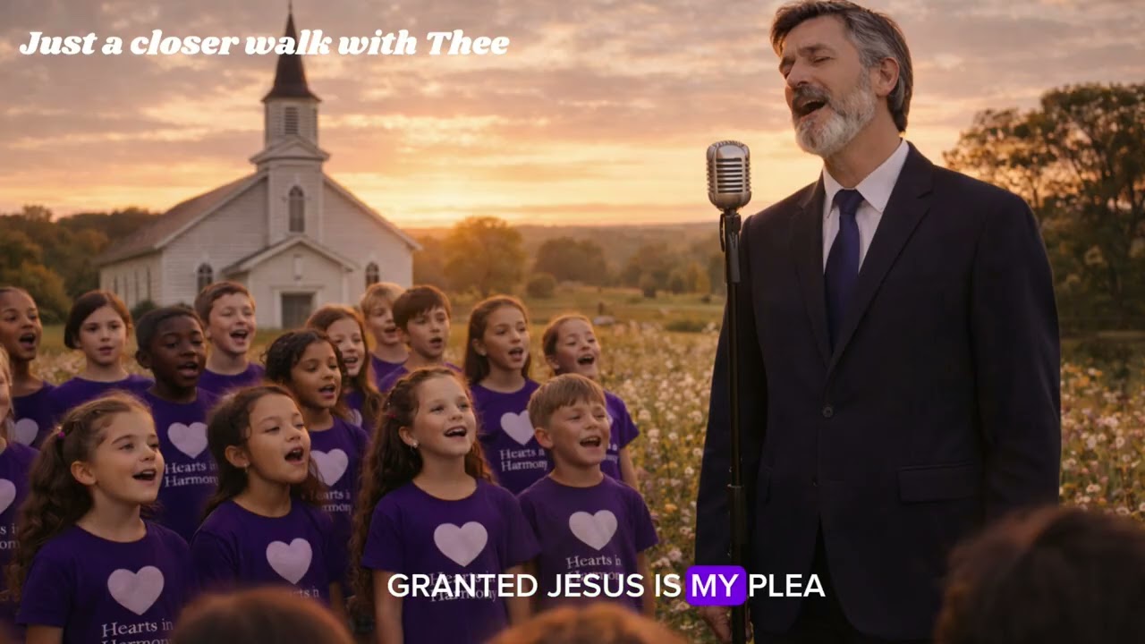 Just a Closer Walk with Thee – Kids Choir | Traditional Christian Hymn