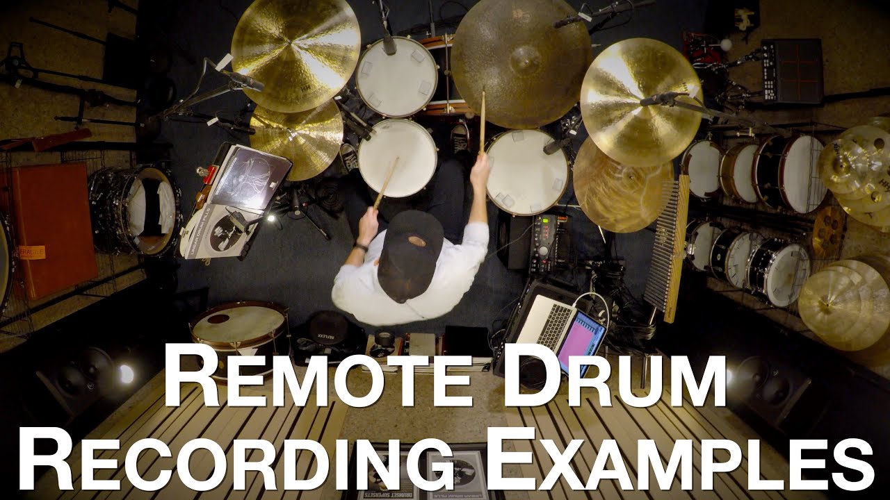 Remote Drum Recording Examples