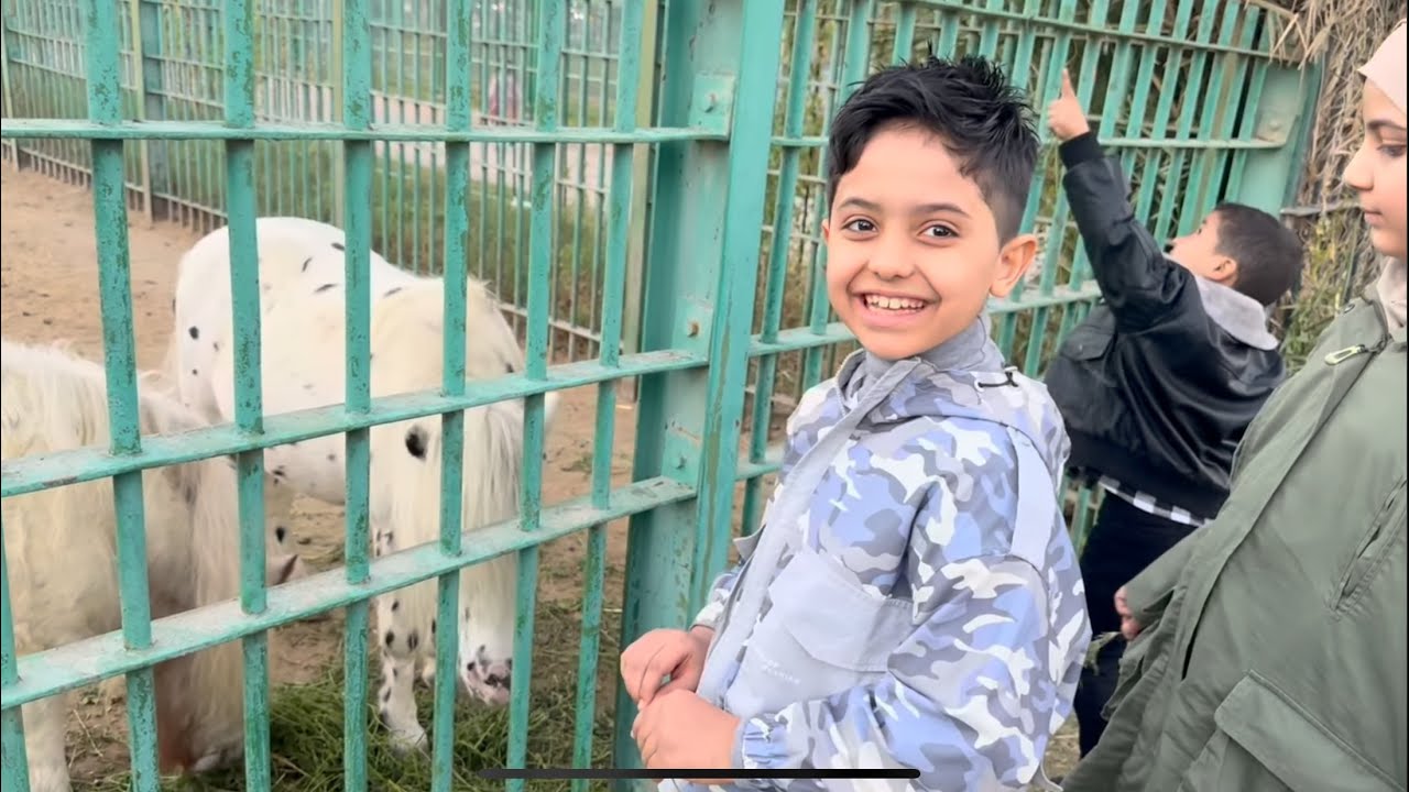 حديقة حيوانات الزوراء 🦒 🦓 #علاوي_رقاوي