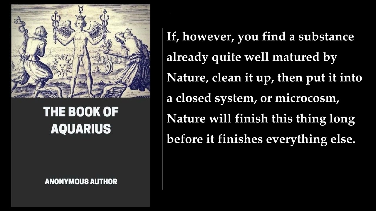 The Book of Aquarius Alchemy and the Philosophers Stone Audio Book