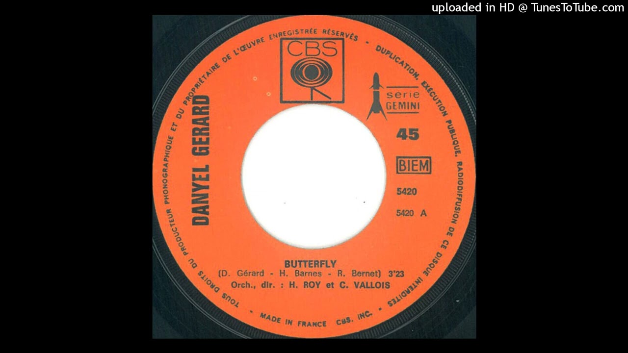Danyel Gerard - Butterfly (Face 1)(1971)