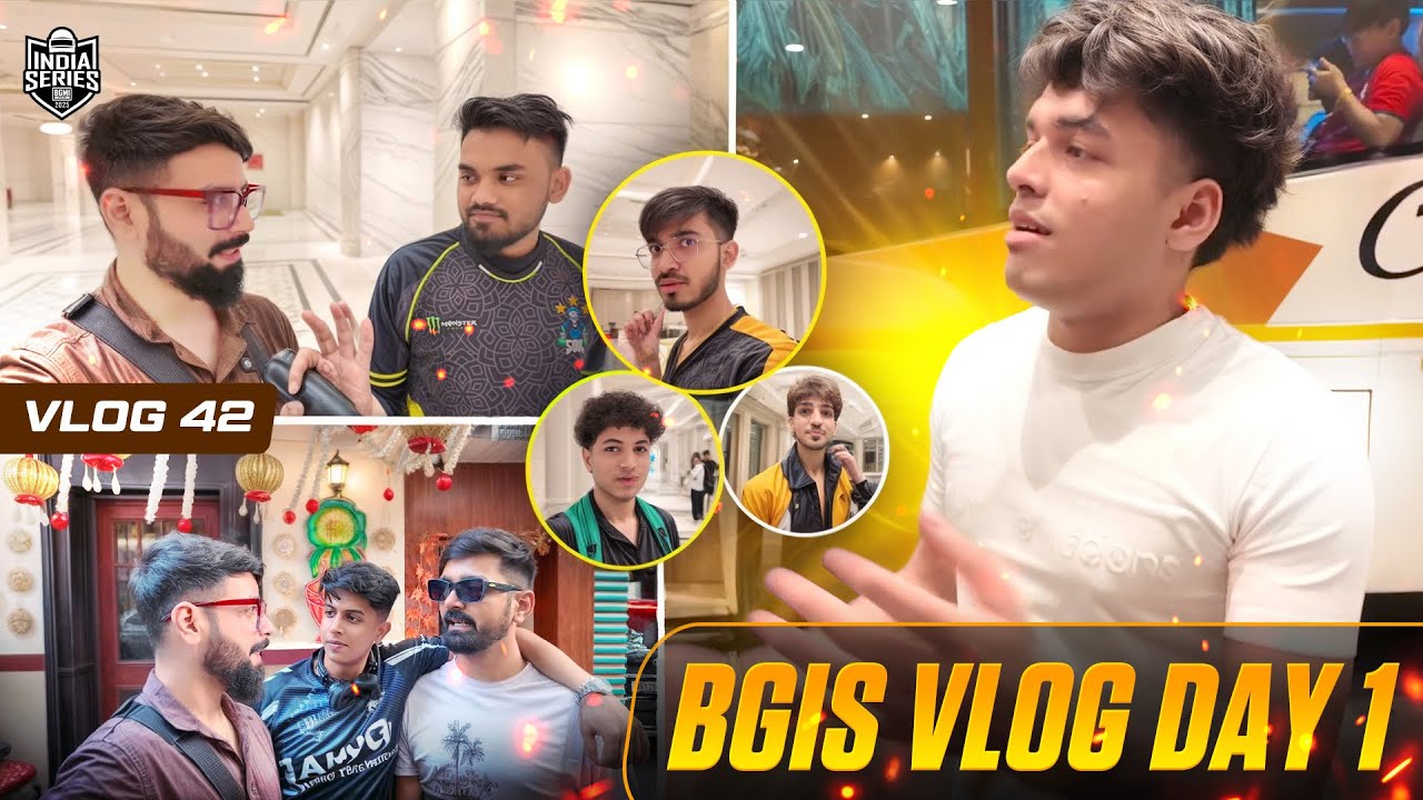 Влог BGIS Kolkata RAW с участием Мани Панк Секрет | Влог Сперо 43 #vlog #bgmi #bgis