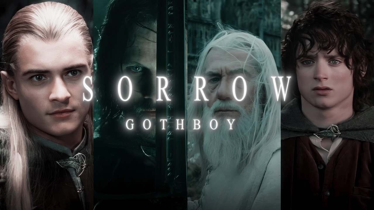 GOTHBOY - Sorrow (Slowed) (4K Official Music Video)