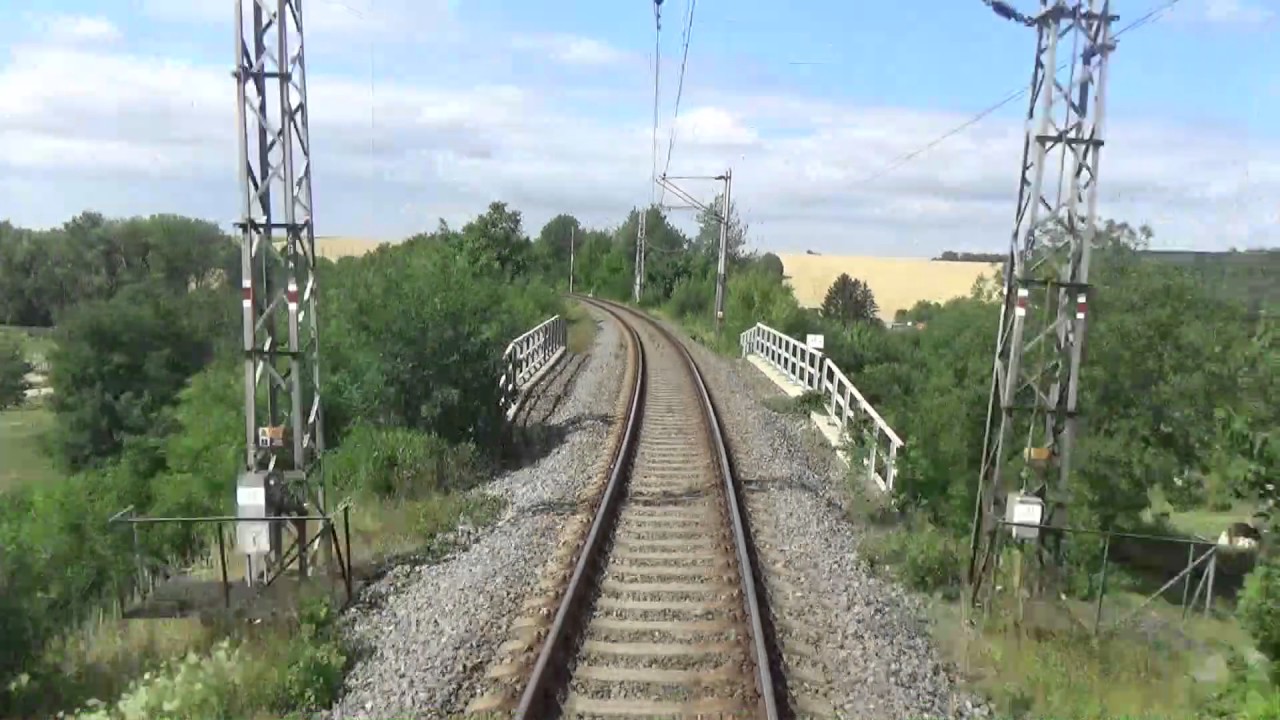 Vlakem z Brna hl.n. do Olomouce hl.n. (Time Lapse)