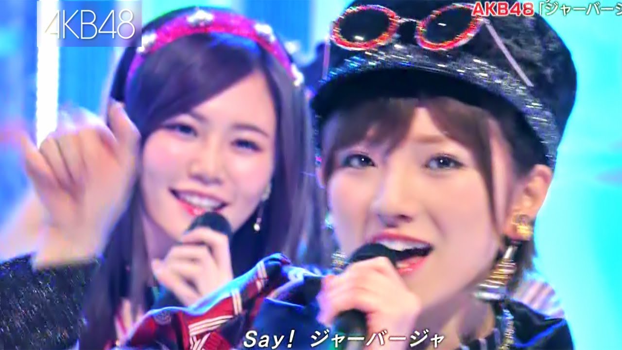 【Full HD 60fps】 AKB48 ジャーバージャ ＜フルコーラス歌詞付＞ (2018.03.17)