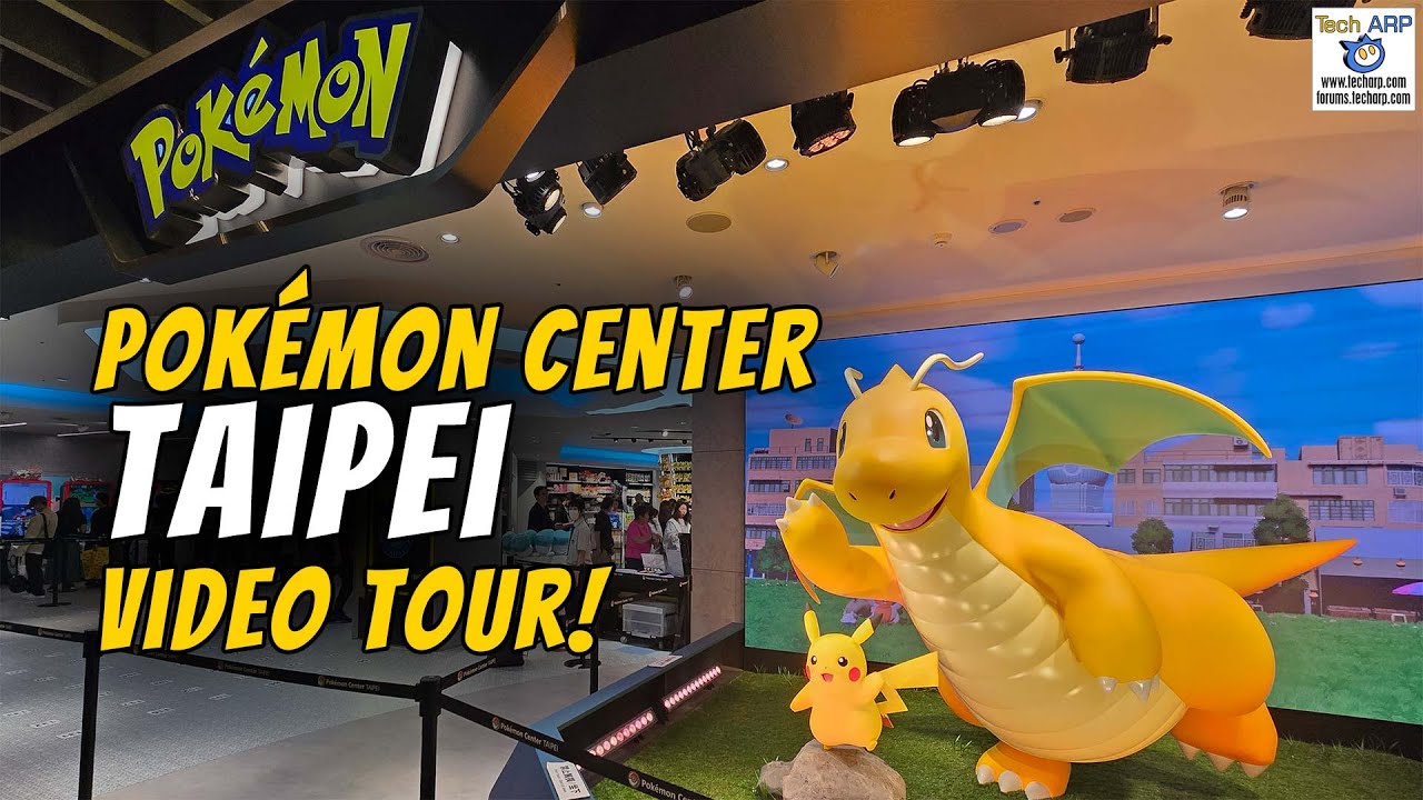 Pokémon Store Taipei Video Tour!