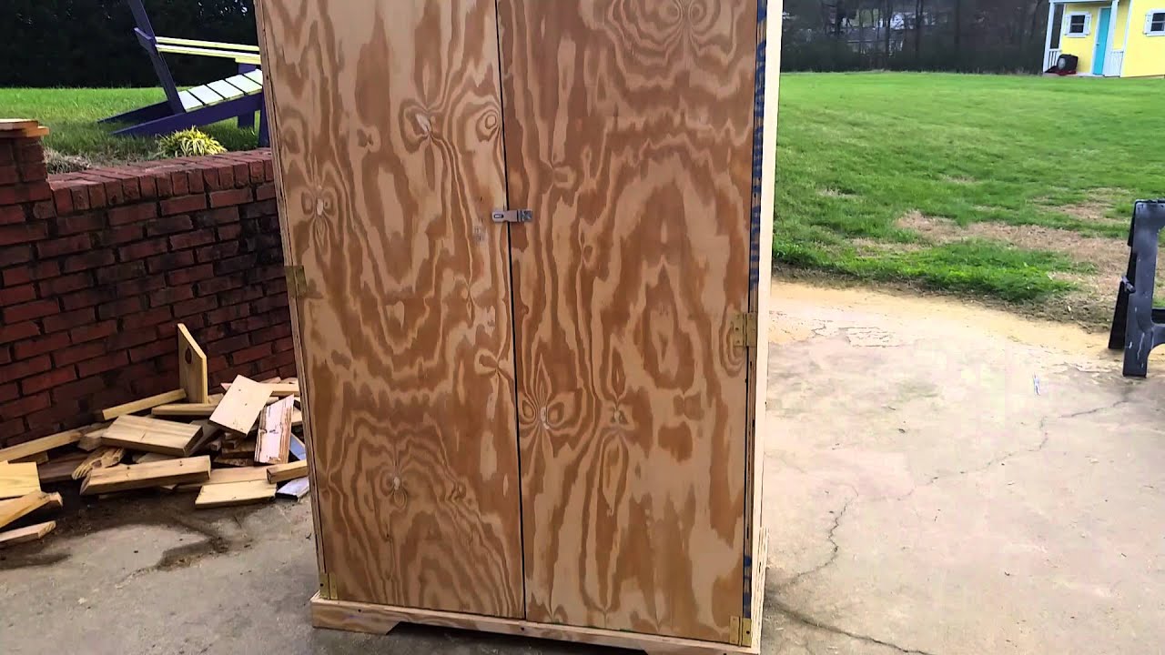 Portable closet over view.