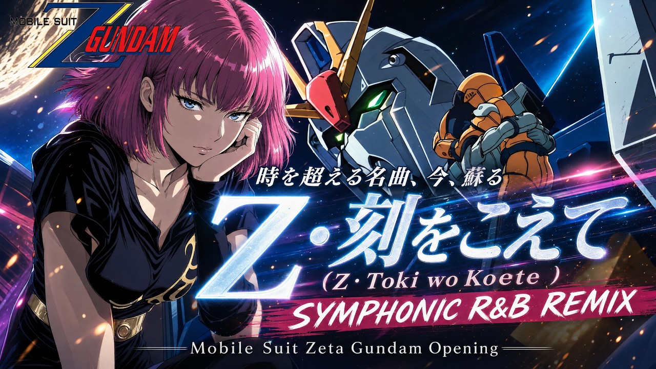 Z・刻をこえて (Z・Toki wo Koete) Symphonic R&B Remix | Mobile Suit Zeta Gundam Opening