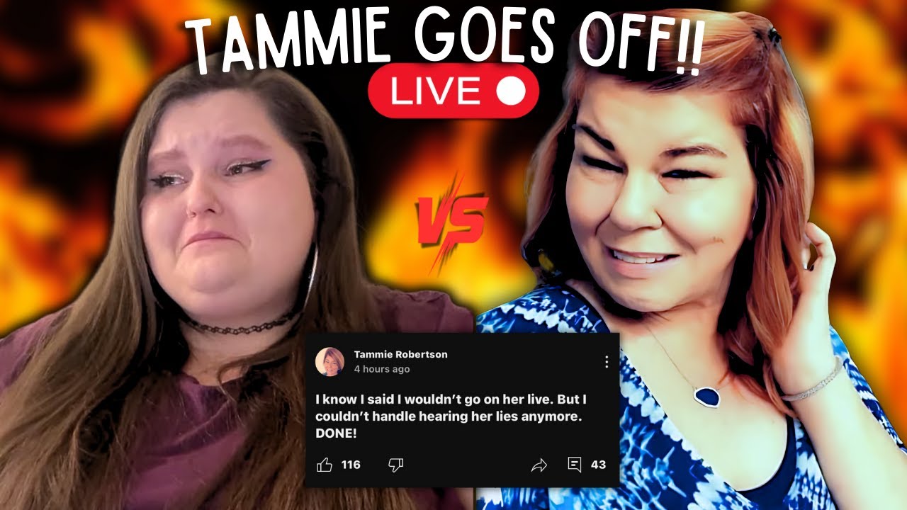Amberlynn VS Aunt Tammie LIVE! Tammie CALLS IN!