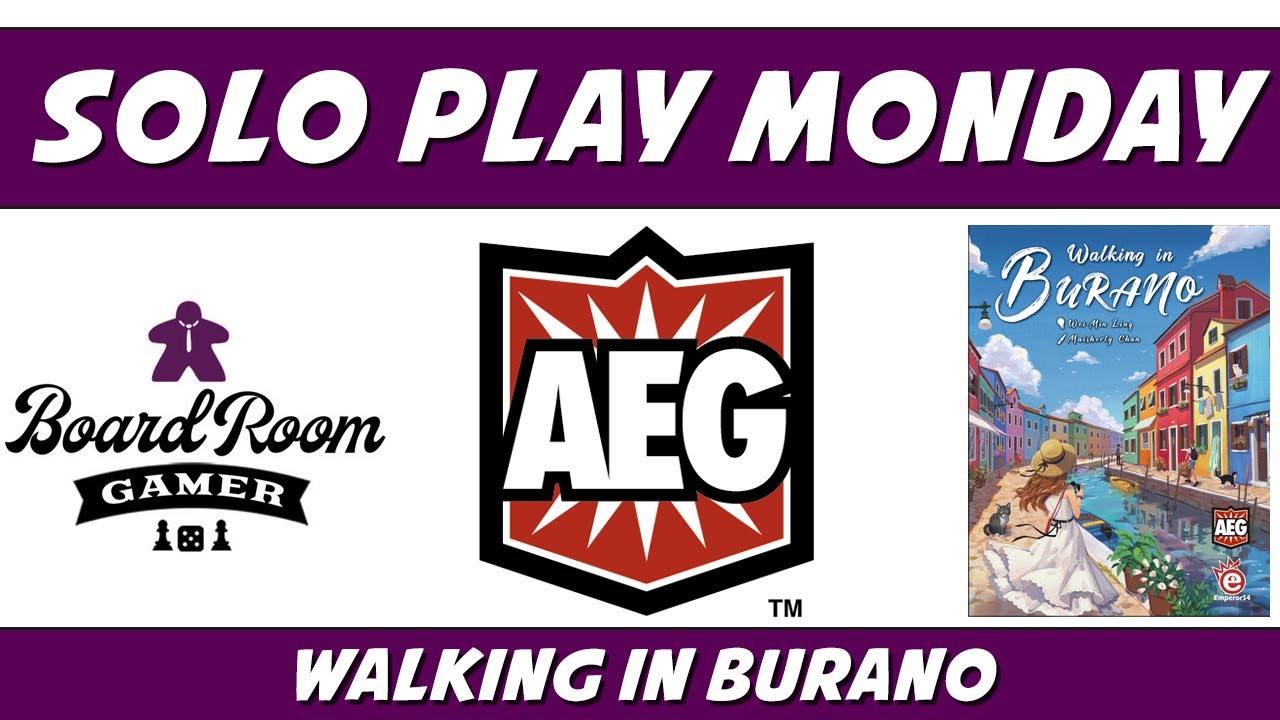 Walking in Burano | Solo Play Monday | Playthrough