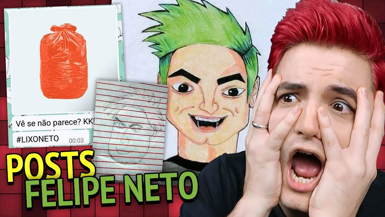 MELHORES POSTS SOBRE FELIPE NETO NA WEB [+13]