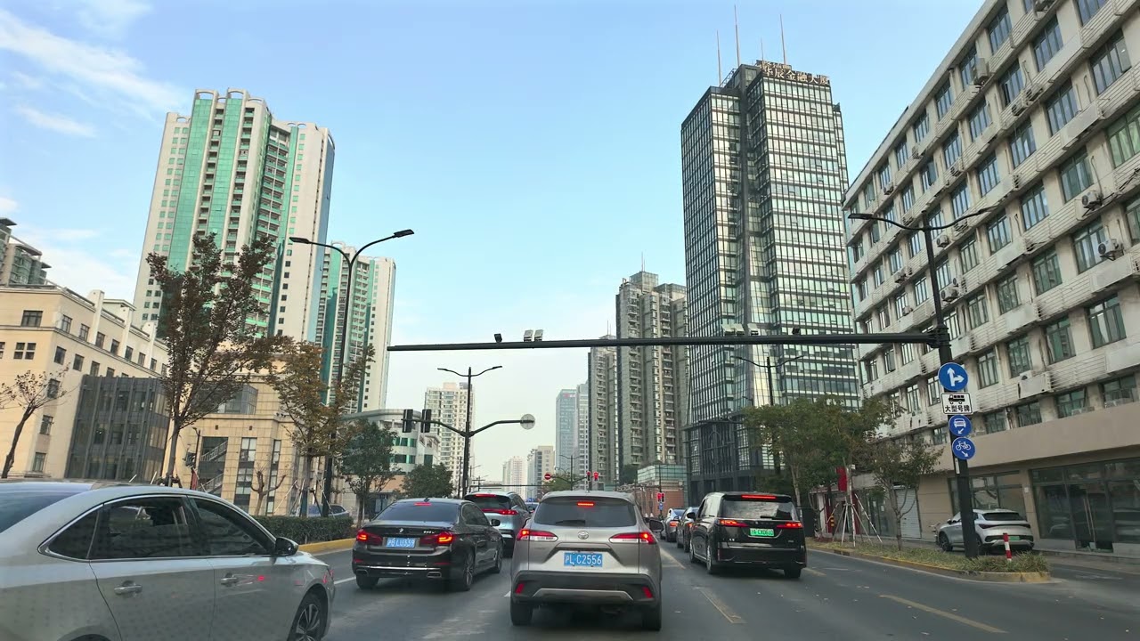 【4K】【30Oct 2025】Shanghai Downtown. Driving Adventure. 浦东大道，五洲大道，杨高中路。