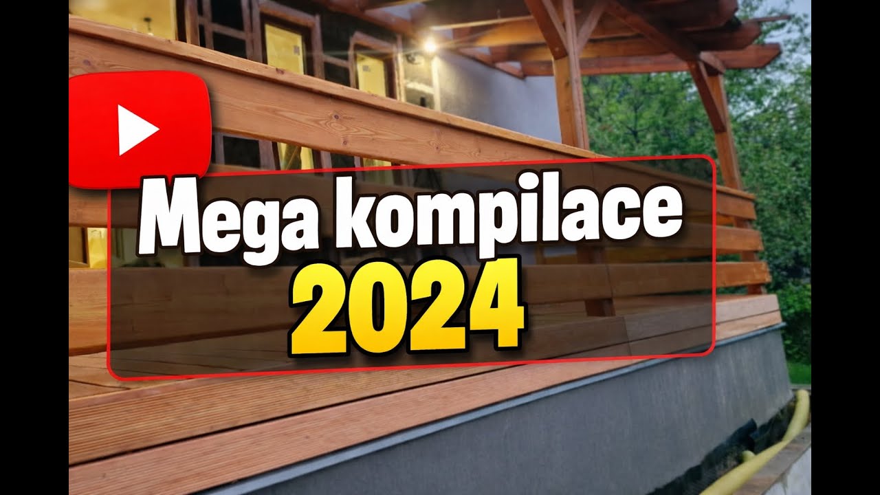 Stavba chaty svépomocí - rok 2024 v 60 minutách